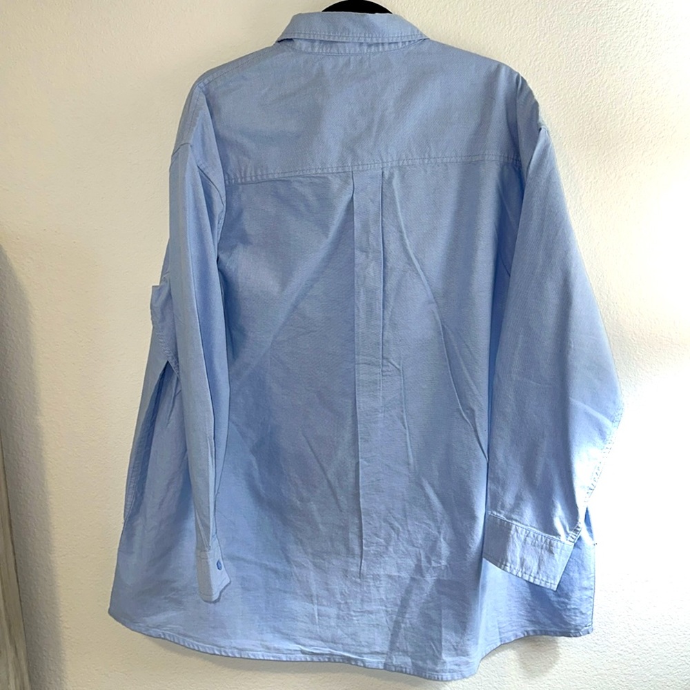 Steve Madden Men’s Blue Dress Shirt - Picture 5 of 5